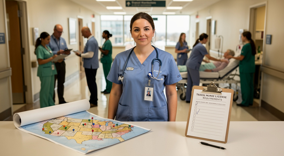 travel nurse license